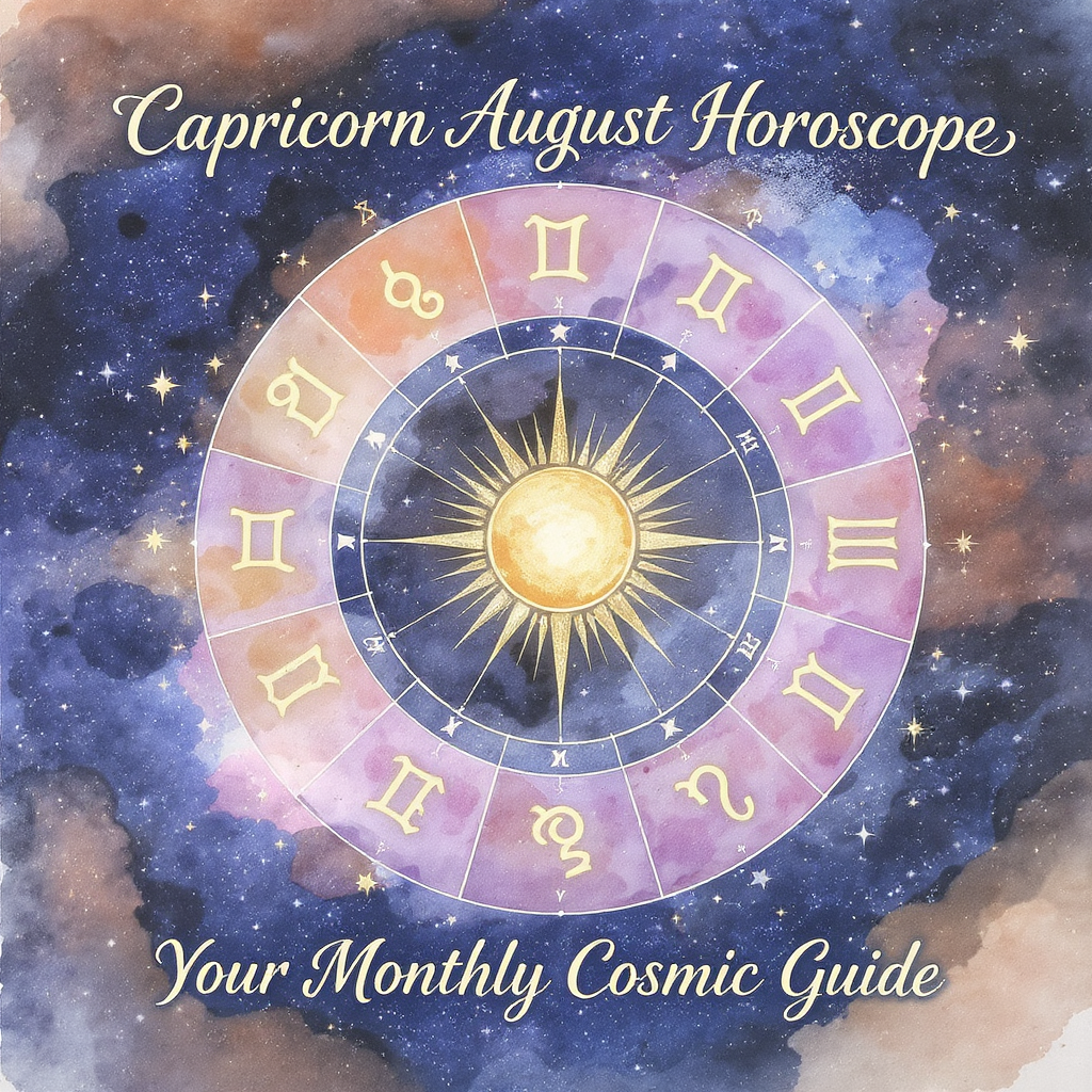 Capricorn August Horoscope: A Month of Transformation